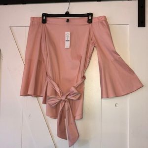 WHBM off shoulder blouse size M